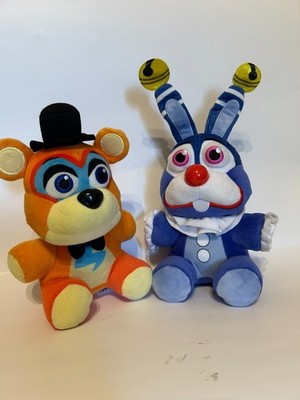 Funko  Five Nights at Freddy's Glamrock Freddy Funko Circus Bonnie Plush set