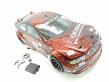 HPI RS4 1/10 4wd RC Toruing Car Roller Rolling Chassis w/ Servo & Body Used