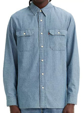 NEW Levi's Men's Long Sleeve Button Up Worker Shirt Size XL