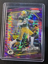 2024 Panini Prizm James Lofton Purple Power Prizm 10/49 Green Bay Packers #109