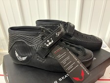 Savage Mota roller skate derby boots Size 8 8.5 256-263mm drilled