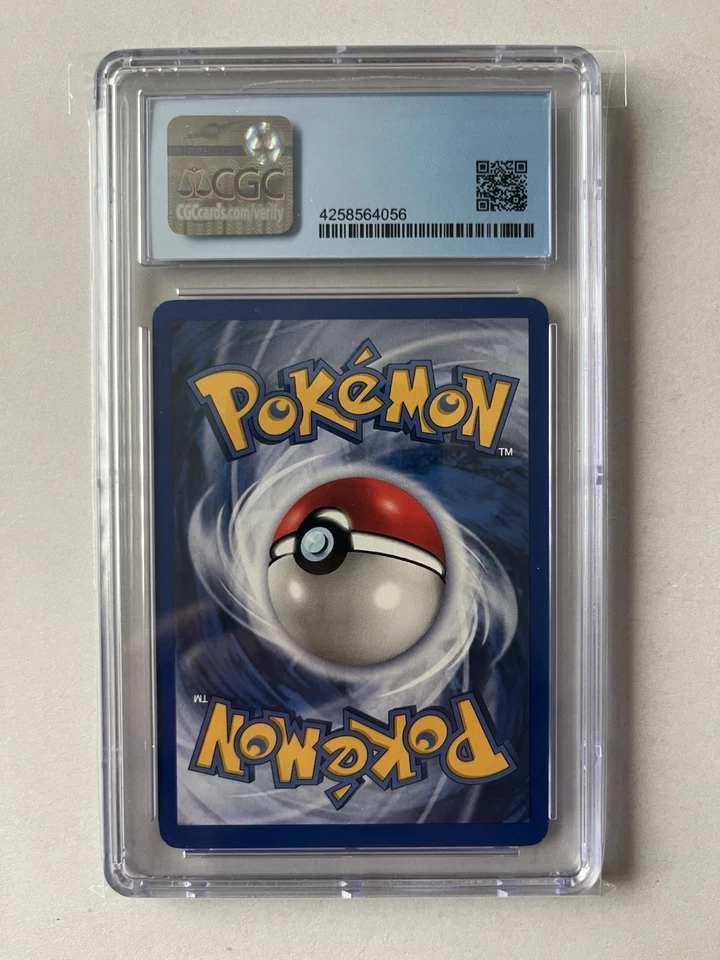 Pokemon Squirtle Base Set 2 2000 93/130 CGC 9 Mint - Image 2 of 2