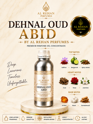 #ad Al Rehan Perfumes Dehn Al Oud Abid Attar Perfume Oil Best Long Lasting Scent Oil $537.67