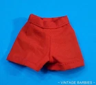 Vintage Barbie Doll Fashion PAK Red Shorts Near Mint ~ 1960's
