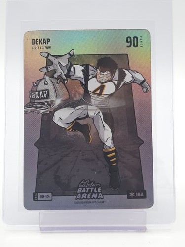 DEKAP 2025 BO JACKSON DK METCALF BATTLE ARENA FIRST ED STEEL #SBF-124 Q0M-613