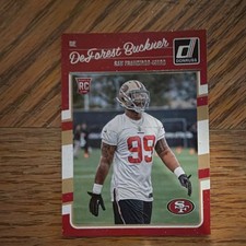 Panini 2016 Donruss DeForest Buckner #312 Rookie San Francisco 49ers NFL Card. rookie card picture