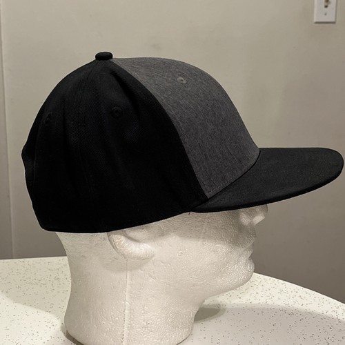 Men's Adidas Golf Hat Baseball Cap Black/Grey- Adjustable - Picture 2 of 8