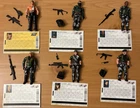 Vintage Hasbro GI Joe 2004 Night Force Complete File Cards Action Man Flint RAH