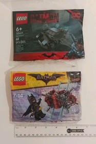 Lego 30455 Batmobile The Batman Movie DC  & 30522 Batman in Phantom Zone Minifig