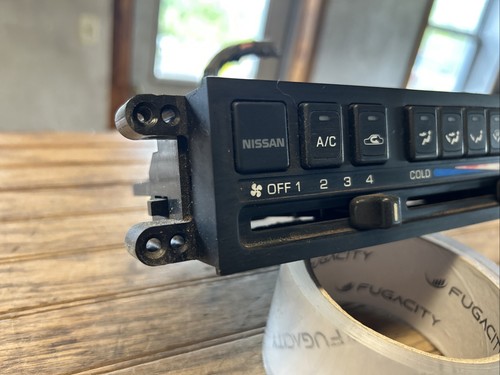89-94 Nissan 240SX S13 Temp Control With Wiring Used AC - Picture 2 of 9