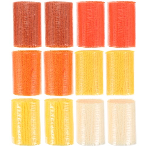 Crafting Yarn Set 12Pcs for Rug Making Latch Hook Soft Acrylic - Picture 6 of 12