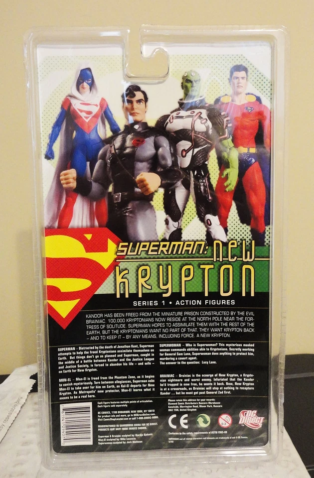 Superwoman Action Figure: Superman New Krypton Series 1 DC Direct. NEW. - Image 4 of 4