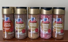 NEW 2025 (5) McCormick Limited Edition Winter Finishing Sugars