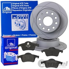ATE POWER DISC BREMSSCHEIBEN 288mm + BELÄGE passend für VOLVO S60 S80 V70 2 XC70