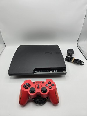 Sony PlayStation 3 PS3 Slim 250GB Schwarz Heimkonsole mit Controller