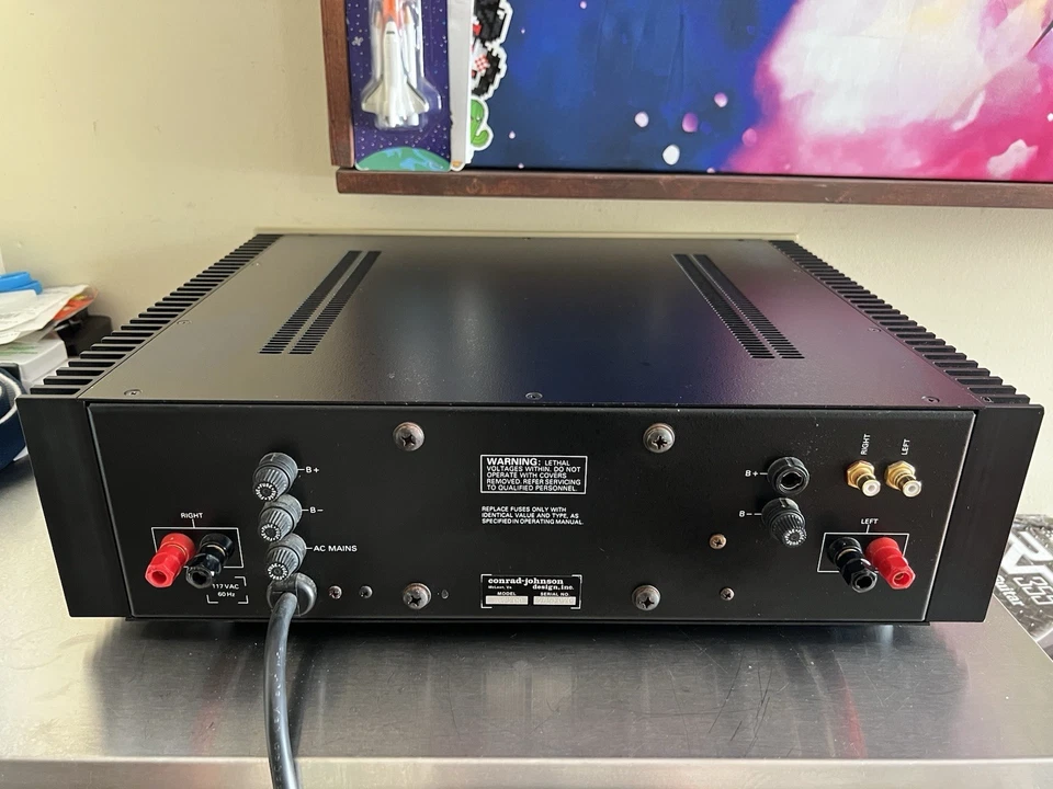 Amplificador de Potencia Estéreo Conrad Johnson MF-2200 | Ligeramente Probado | Funciona Foto 3 de 4