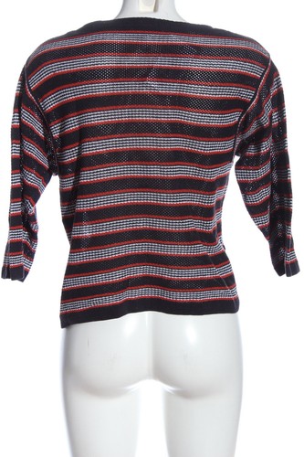 & OTHER STORIES Pullover all’uncinetto Donna Taglia IT 40 nero-rosso-bianco - Foto 2 di 5