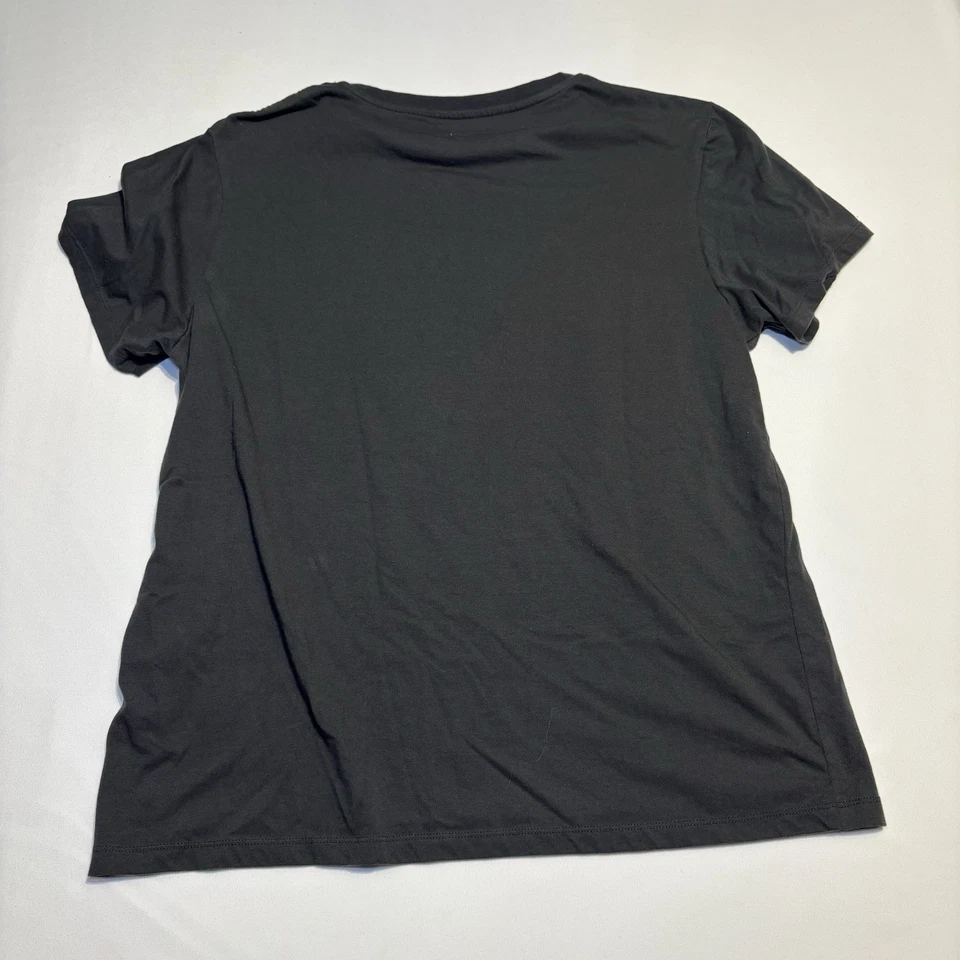 Camisa Gráfica Ed Hardy Gris Manga Corta Camiseta Calavera Floral Para Hombre Talla Grande” Foto 4 de 4