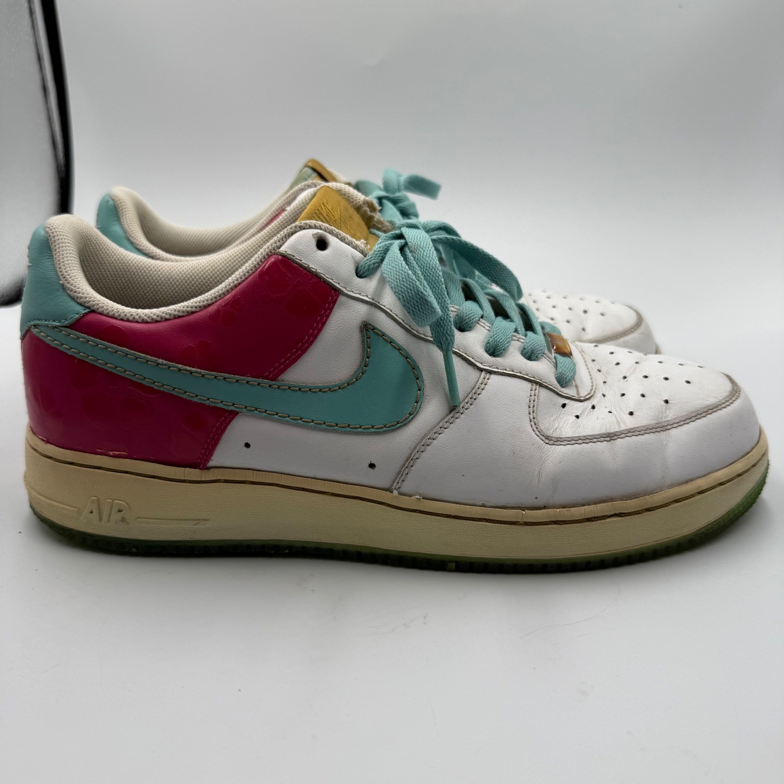 Nike Air Force 1 Low 2007 Cherry Blossom Floral Y2K Sneakers Size 11