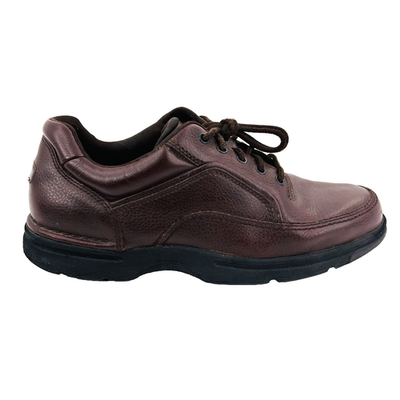 Rockport Shoes Mens Eureka Brown 10.5 Leather Oxfords Walking Lace‎ Up K71201 Rockport Eureka Men main image 3