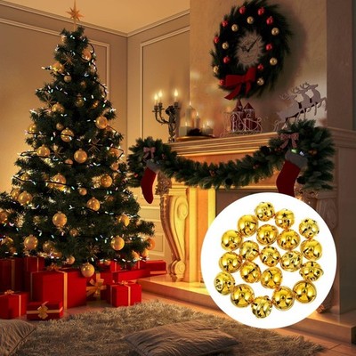 20 Stück kleine Glocken Weihnachtsbaum kleine Glocken Ornamente Weihnachten DIY