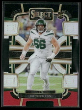 2023 Panini Select #78 Joe Tippmann Black and Red Prizms Die Cuts RC Jets