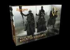 Fireforge Games Deus Vult 28mm Mounted Sergeants Hard Plastic (12) FFG003