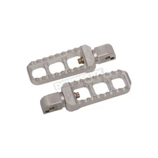 Joker Machine Raw Narrow Serrated Passenger Footpegs - 08-61-7