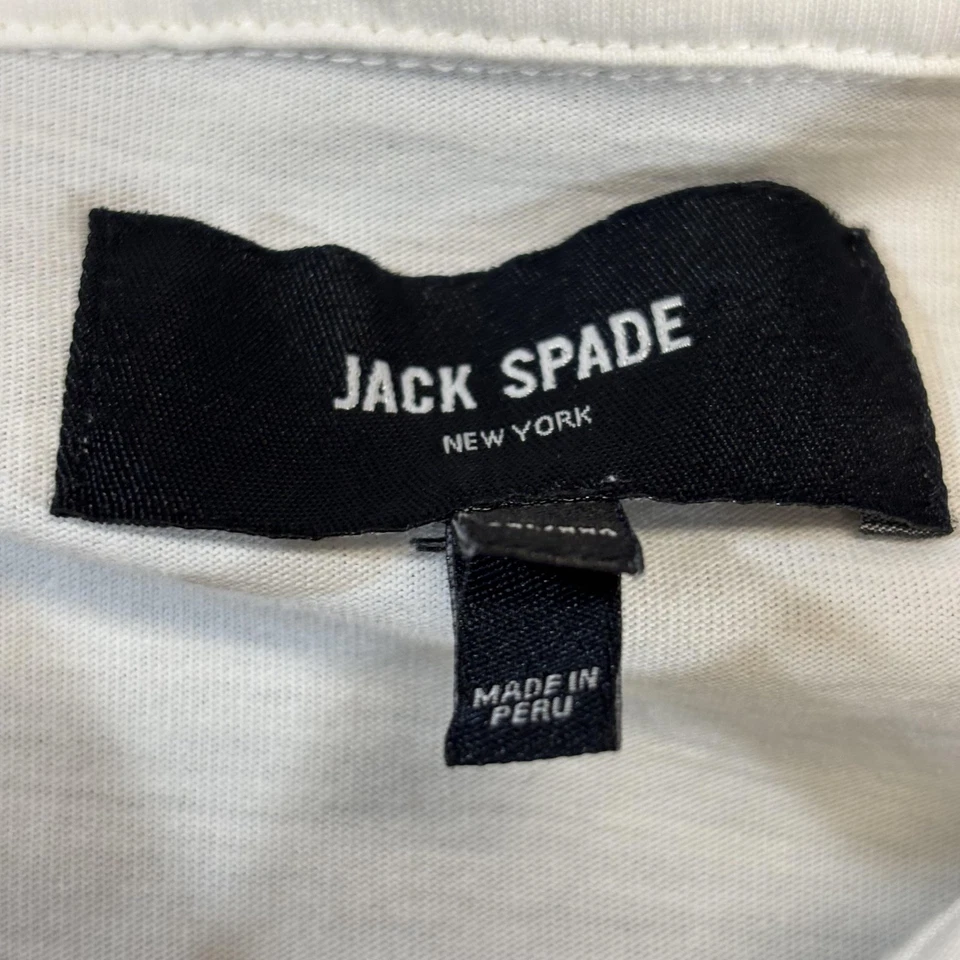 Jack Spade Polo Shirt Mens 2XL Short Sleeve Classic Casual Lightweight Peru - Image 3 of 4