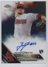 2016 Topps Chrome Rookie Zack Godley #RA-ZG Auto 5c2