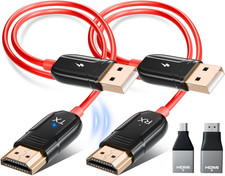 Wireless HDMI Transmitter and Receiver, 4K Decode 1080P 60Hz Ultra HD Video Outp
