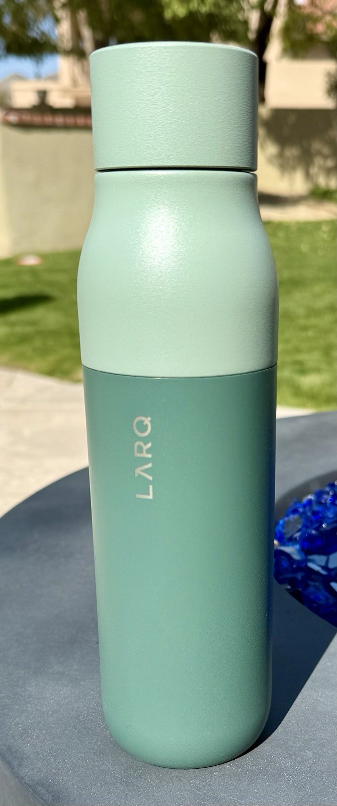 LARQ APPLE Purification Self Cleaning Water Bottle 17oz 500ml Eucalyptus NEW**