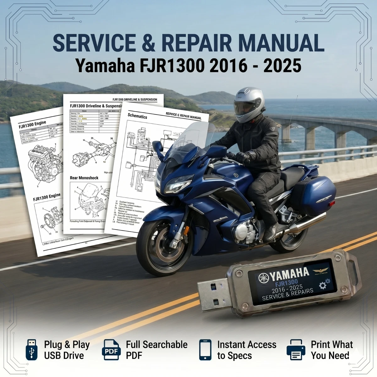 YAMAHA FJR1300A/FJR1300AS サービスマニュアル 楽天市場】YAMAHA FJR1300A/AS サービスマニュアル QQS-CLT-000-B88