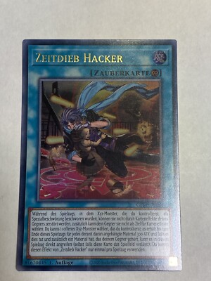 Yugioh Zeitdieb Hacker GFTP-DE066 1. Auflage Ultra Rare MINT!!!