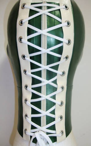 Latex Maske Fetish Rubber Unisex Maske -SM Gr:XS-XL - Bild 1 von 5