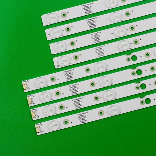 8pcs/set LED strips for LG 43UJ620V 43UJ6200 43UJ6300 CRH-A4330300104L6CN_Rev1.0 - Picture 2 of 9