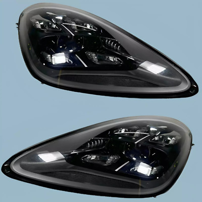 Porsche Cayenne Left Right 2PCS LED Headlight 2019-2023 9Y0941035M 9Y0941036M