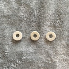 3pcs/set Felts for Trumpet Cornet Valve Top Cap Felt Washer Repair Parts White