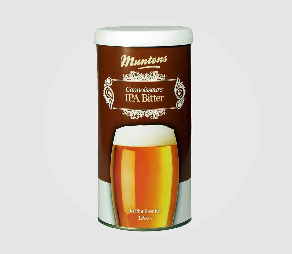 Muntons Connoisseurs 40 Pint Beer Kit IPA BITTER 1.8kg Home Brew