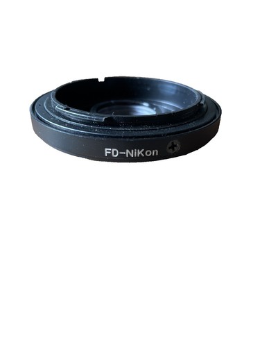 Anel Adaptador Lente Canon Fd Para Corpo Canon Eos Sem Foco  Jm