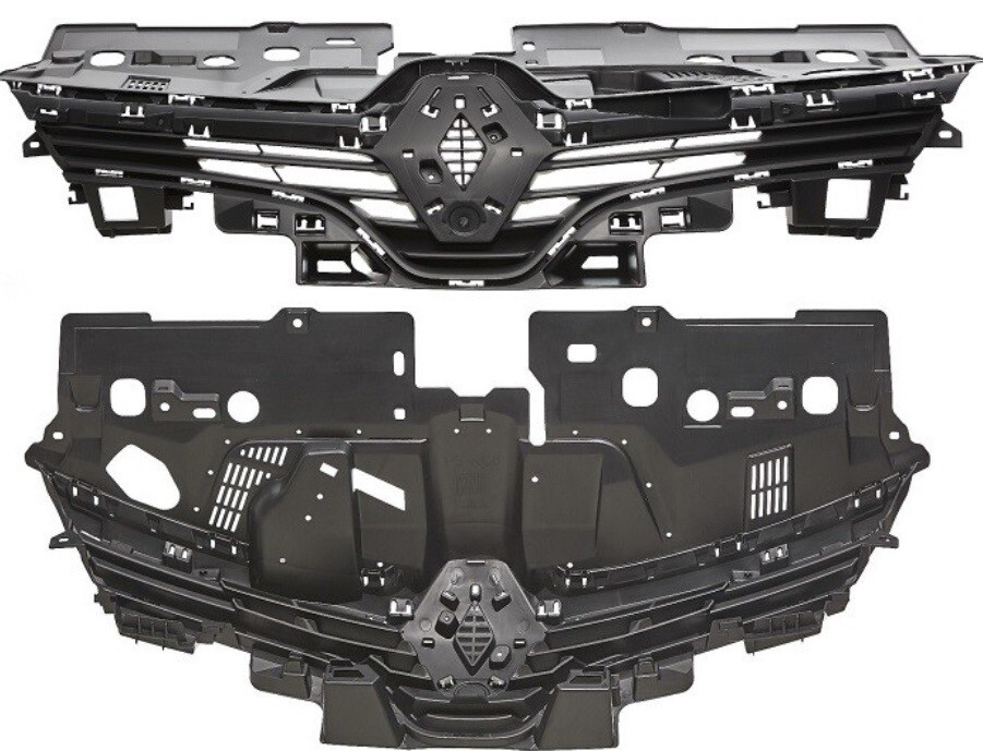 Kit Carrosserie Avant Renault Clio 4 (2012-2016) - Pare-choc, Grille, Ailes Droite & Gauche (Neuf)