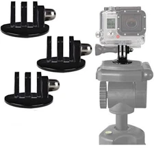 3 Pack Monopod Tripod Mount Adapter PC for Sport Camera GoPro HD HERO 1 2 3 3+ 4