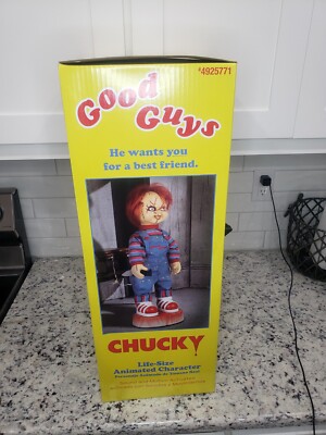 Good Guys Chucky Doll Life Size 24ft Child's Play Animated New In