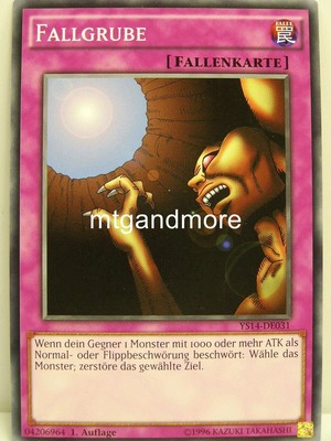 Yu-Gi-Oh - 2x Fallgrube - YS14 - Super Starter Space-Time Showdown