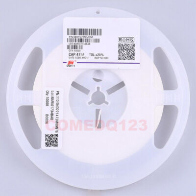 10000PCS/Reel 0402 47nF 50V Y5V ±20% 0402F473M500NT FH Ceramic Capacitors MLCC #