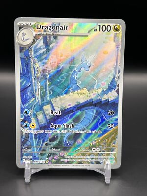 Pokémon TCG Dragonair Scarlet & Violet-151 181/165 Holo