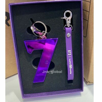 BTS x Baskin Robbins Collaboration leichter Schlüsselanhänger Halter Kette + kostenlose Track-Nummer