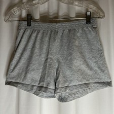 wonder nation size Girls L 10-12 grey shorts cotton blend