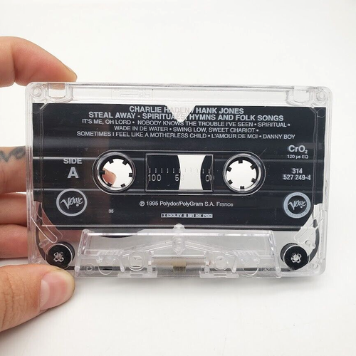 Charlie Haden Hank Jones- Steal Away (Cassette, 1995) Spirituals, Hymns, & Folk - Picture 4 of 5
