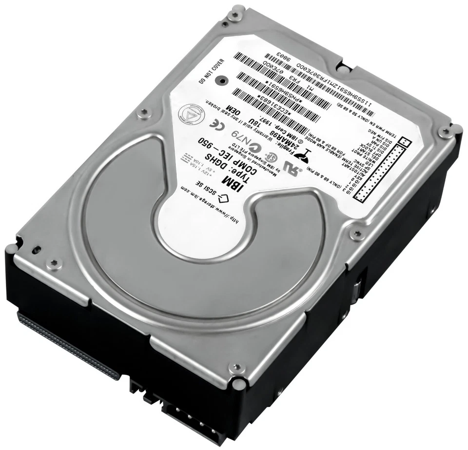Hard Drive IBM 59H6591 18GB 7.2K 1MB Ultra2 SCSI 3.5'' HH - Image 2 of 3